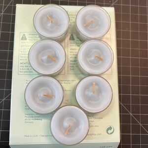 7 Partylite Tealight candles in Nordic Ice
